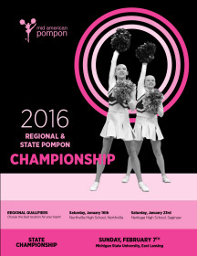 Mid American Pompon State Championship 2016 Brochure