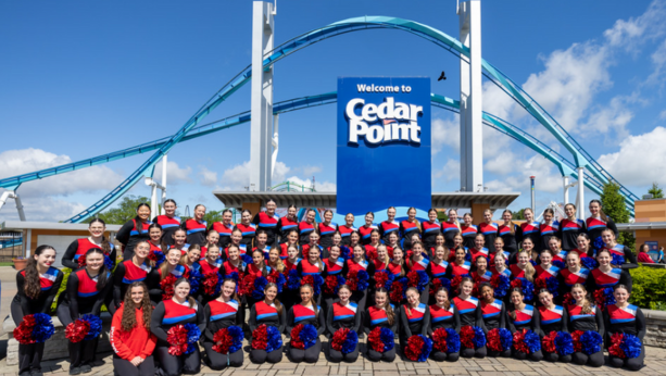 MAPP All Star team at Cedar Point in Sandusky, OH.